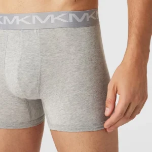 Coupon ? MICHAEL Michael Kors Trunks Mit Logo-Bund Im 3er-Pack Modell ‘STRETCH FACTOR BOXER’ – Dunkelblau ? 10