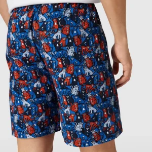 Top 10 ? Mey Pyjama-Shorts Mit Allover-Muster Modell ‘RE:THINK COLOUR Short’ – Blau ? 10