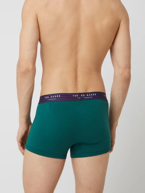 Brandneu ? Ted Baker Trunks Mit Stretch-Anteil Im 3er-Pack – Marineblau ? 7