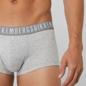 Bestpreis ? Bikkembergs Trunks Mit Stretch-Anteil Im 3er-Pack – Mittelgrau Meliert ? 8