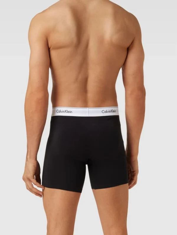 Top 10 ? Calvin Klein Underwear Trunks Mit Elastischem Logo-Bund Im 3er-Pack Modell ‘BRIEF’ – Rot ? 5