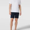Top 10 ? BOSS Pyjama-Hose Mit Label-Stitching Modell ‘Ultralight Shorts’ – Marineblau ? 14