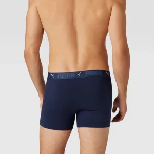 Brandneu ? Puma Trunks Mit Label-Details Im 2er-Pack – Blau ? 12