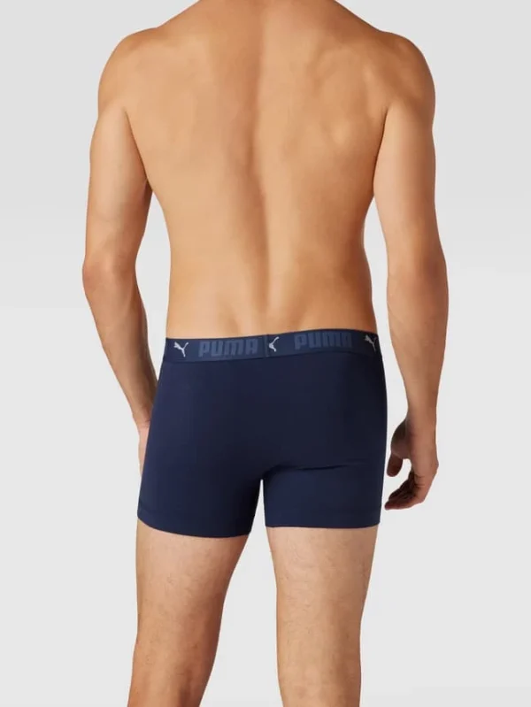 Brandneu ? Puma Trunks Mit Label-Details Im 2er-Pack – Blau ? 5