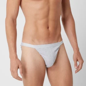 Brandneu ? Skiny Tangaslip Im 2er-Pack – Mittelgrau Meliert ? 10
