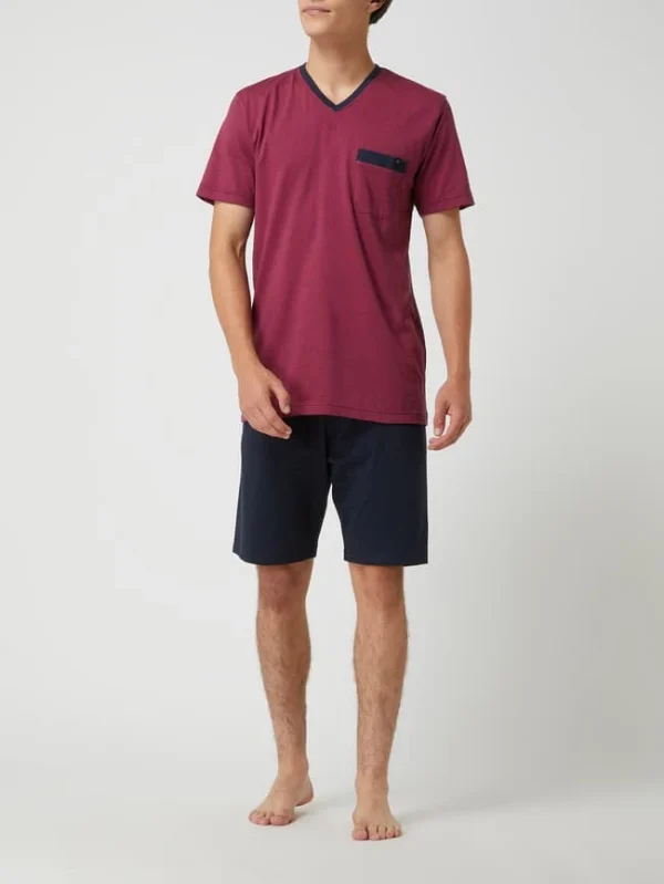 Rabatt ? Bugatti Pyjama Aus Baumwollmischung – Fuchsia ? 1