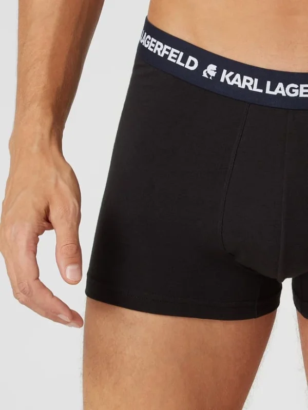 Billig ? Karl Lagerfeld Trunks Mit Stretch-Anteil Im 3er-Pack – Schwarz ? 7