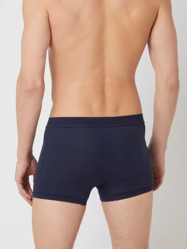 Bester Verkauf ✔️ Seidensticker Trunks Aus Baumwolle – Marineblau ✨ 5