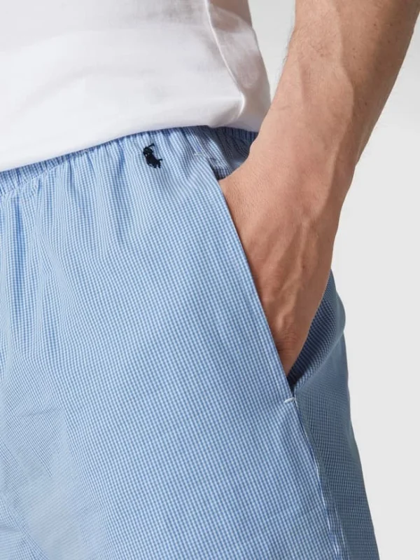 Angebote ? Polo Ralph Lauren Underwear Pyjamahose Aus Baumwolle – Hellblau ? 4