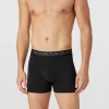 Coupon ? MICHAEL Michael Kors Trunks Mit Logo-Bund Im 3er-Pack Modell ‘STRETCH FACTOR BOXER’ – Schwarz ⭐ 10