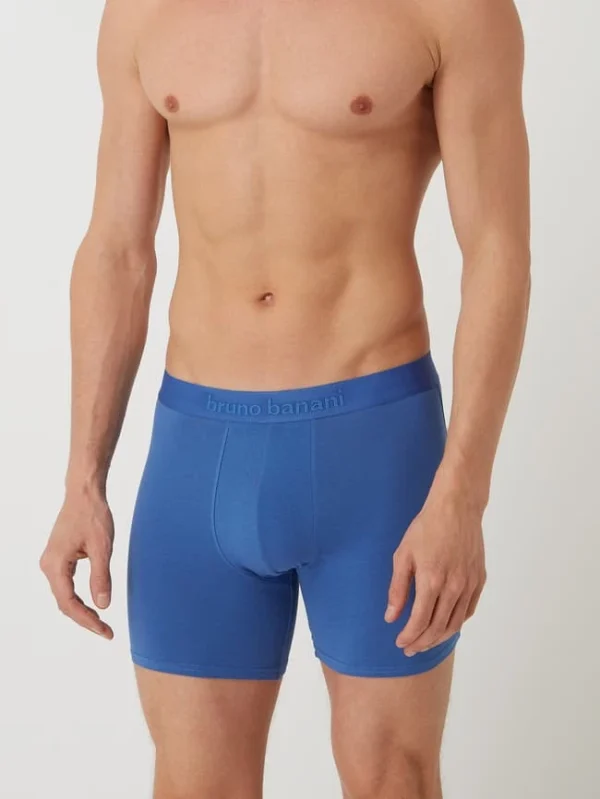 Brandneu ? Bruno Banani Trunks Mit Stretch-Anteil Im 2er-Pack Modell ‘Long Life’ – Blau ⭐ 3