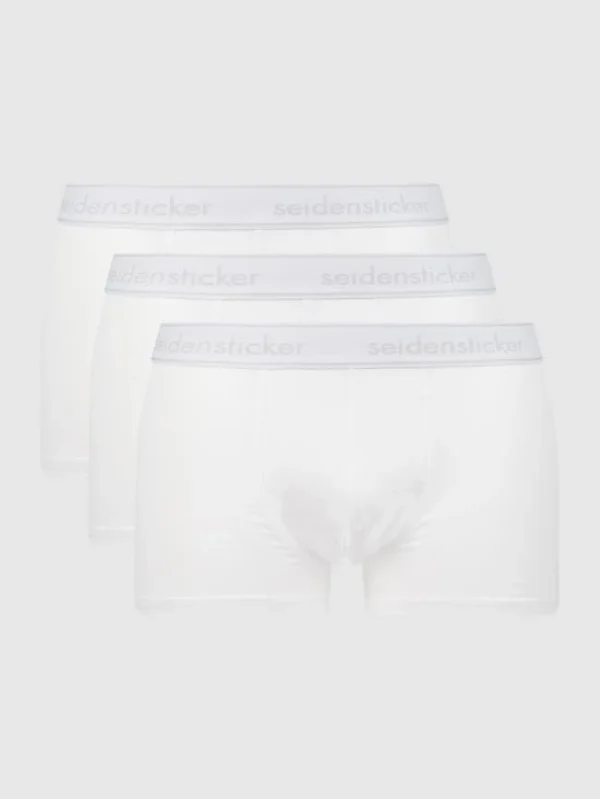 Billig ⭐ Seidensticker Trunks Mit Stretch-Anteil Im 3er-Pack – Weiß ? 1