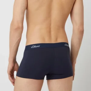 Billig ? S.Oliver RED LABEL Trunks Mit Stretch-Anteil Im 3er-Pack – Dunkelblau ? 12