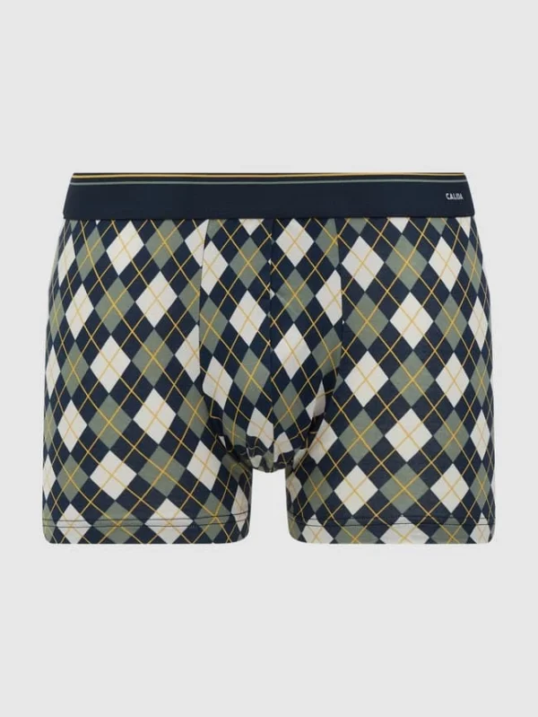 Blitzangebot ? Calida Trunks Aus Baumwoll-Elasthan-Mix – Dunkelgrün ⌛ 1