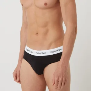 Coupon ? Calvin Klein Underwear Slips Aus Baumwoll-Mix Im 3er-Pack – Schwarz ? 10