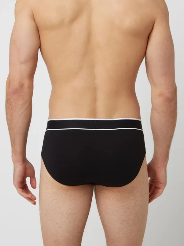 Besorgen ? Schiesser Slip Mit Logo-Bund Im 3er-Pack – Schwarz ❤️ 4
