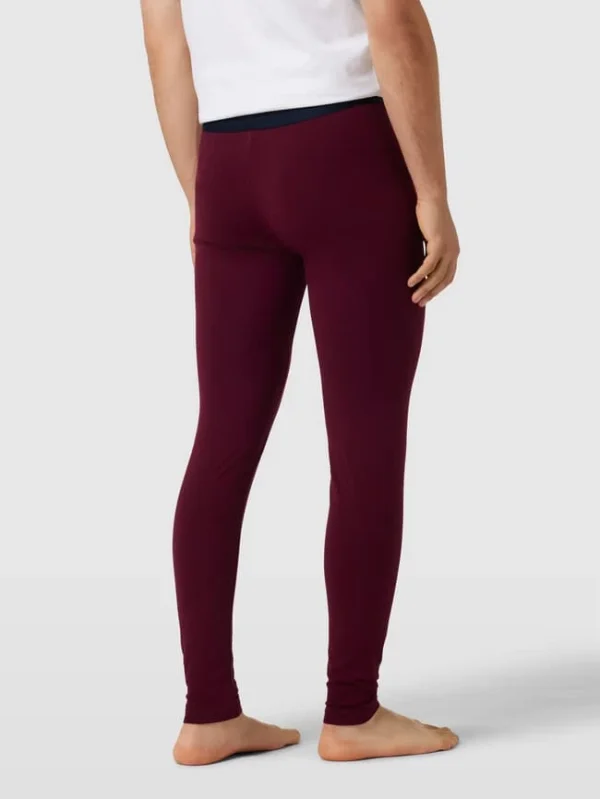 Neu ? Tommy Hilfiger Lange Unterhose Mit Label-Detail Modell ‘LONG JOHN’ – Dunkelrot ? 6