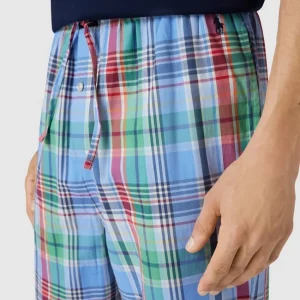 Aktion ? Polo Ralph Lauren Underwear Pyjama-Hose Mit Karomuster Modell ‘MULTI CHECK PJ PANTS’ – Bleu ? 11
