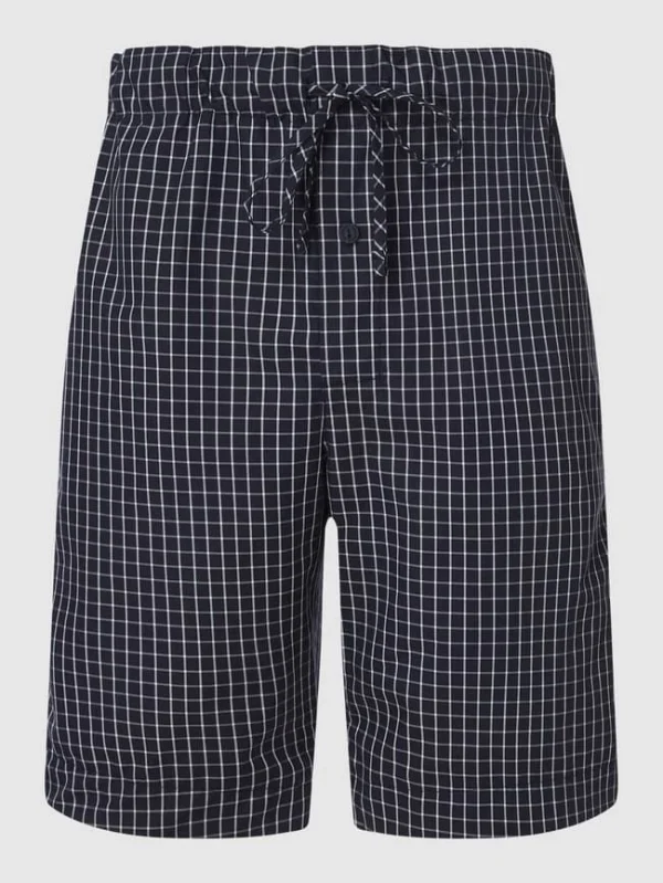 Rabatt ✨ Hanro Pyjama-Hose Aus Baumwolle – Dunkelblau ? 1
