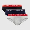 Neu ? Guess Slip Aus Baumwoll-Elasthan-Mix Im 3er-Pack – Schwarz ? 16