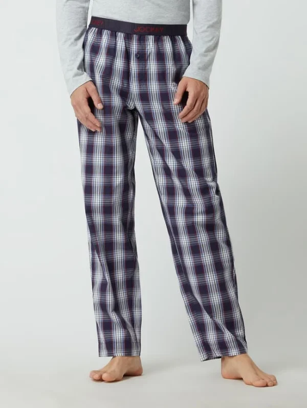Bestes Angebot ⭐ Jockey Pyjama-Hose Aus Baumwolle – Rot ⭐ 5