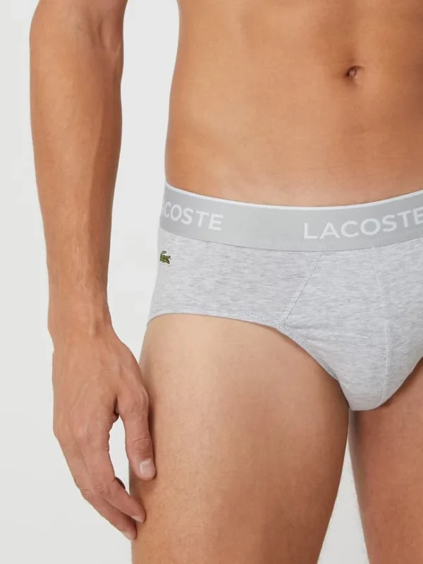 Am billigsten ? Lacoste Slip Mit Stretch-Anteil Im 3er-Pack – Weiß ⌛ 3