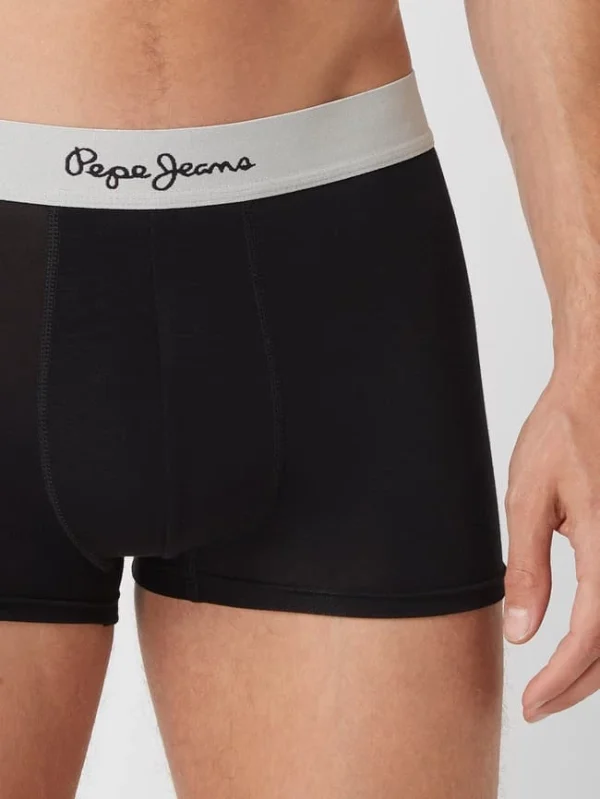 Angebote ? Pepe ? Jeans Trunks Mit Stretch-Anteil Im 5er-Pack Modell ‘Keaton’ – Mittelgrau Meliert ? 5