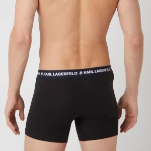 Bester Verkauf ⌛ Karl Lagerfeld Trunks Mit Stretch-Anteil Im 3er-Pack – Schwarz ⭐ 12