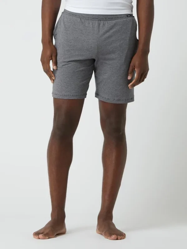 Auslauf ? Skiny Pyjama-Hose Mit Stretch-Anteil – Schwarz ? 5