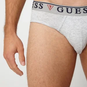 Bestes Angebot ⭐ Guess Slip Aus Baumwoll-Elasthan-Mix Im 3er-Pack – Mittelgrau ? 19
