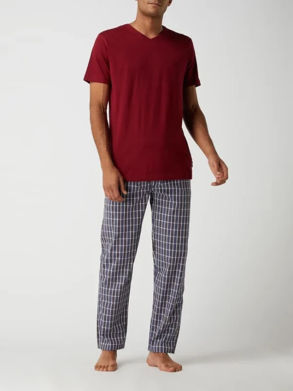 Aktion ? Tom Tailor Pyjamahose Aus Baumwolle – Blau ? 1