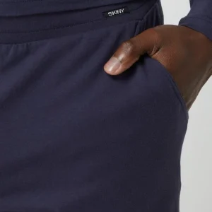 Brandneu ? Skiny Pyjama-Hose Mit Stretch-Anteil – Dunkelblau ⌛ 11
