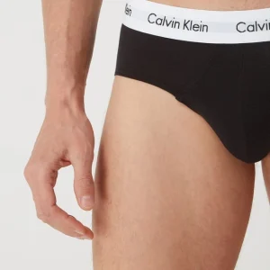 Coupon ? Calvin Klein Underwear Slips Aus Baumwoll-Mix Im 3er-Pack – Schwarz ? 16