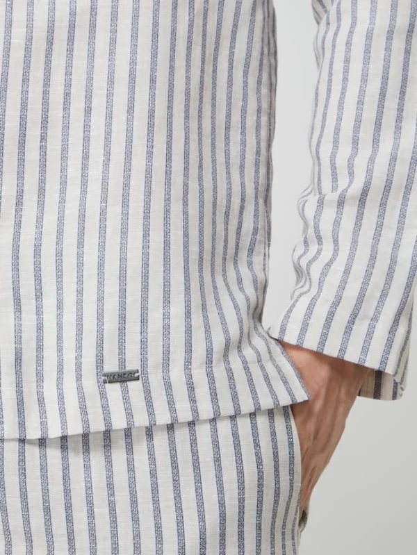 Top 10 ? Hanro Pyjama-Oberteil Aus Leinen-Baumwoll-Mix – Beige ? 4