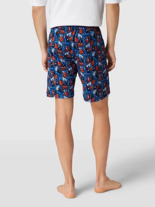 Top 10 ? Mey Pyjama-Shorts Mit Allover-Muster Modell ‘RE:THINK COLOUR Short’ – Blau ? 5