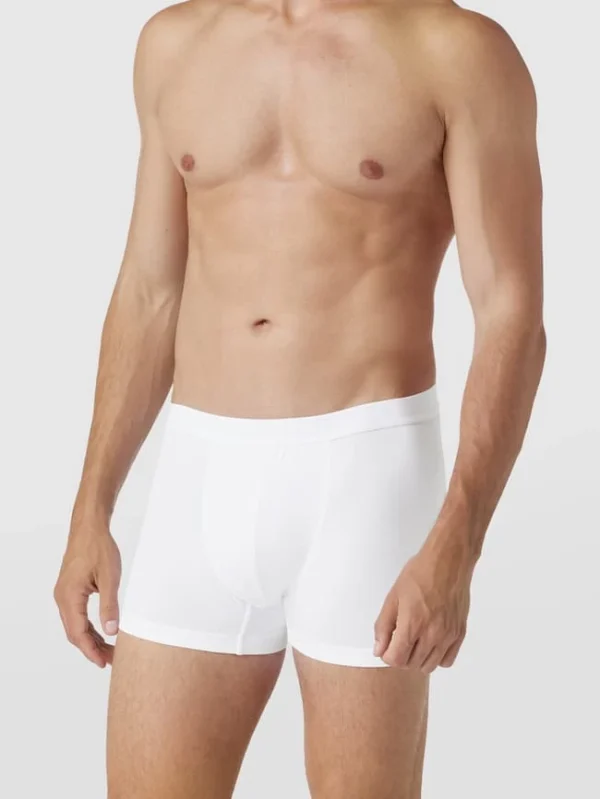 Bestpreis ? Mey Trunks Mit Logo-Bund – Weiß ? 1