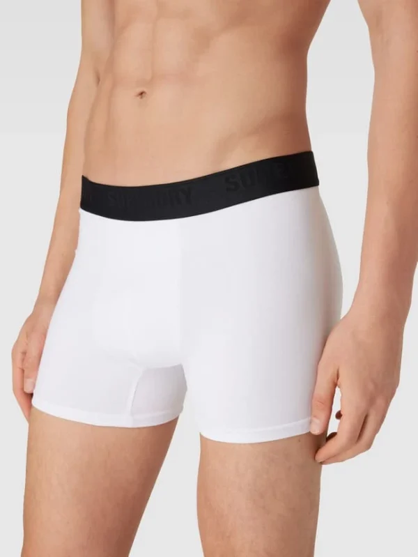 Am billigsten ? Superdry Trunks Mit Label-Details Im 3er-Pack – Mittelgrau Meliert ? 4