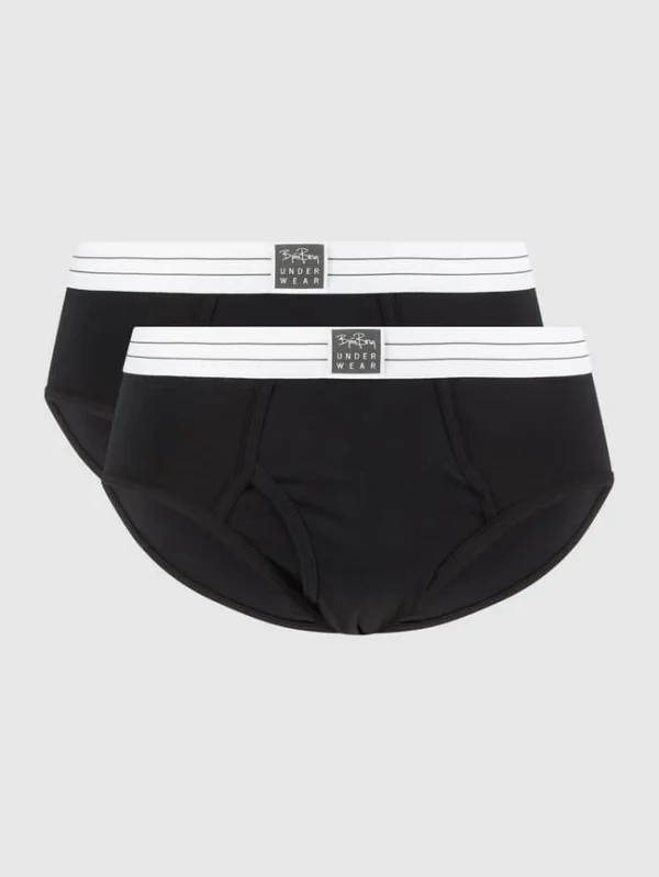 Schlussverkauf ? Björn Borg Slip Mit Stretch-Anteil Im 2er-Pack – Schwarz ? 1
