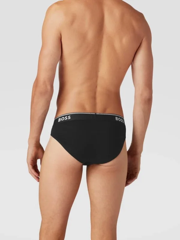 Auslauf ? BOSS Slip Mit Label-Details Im 3er-Pack Modell ‘Power’ – Royalblau ? 5