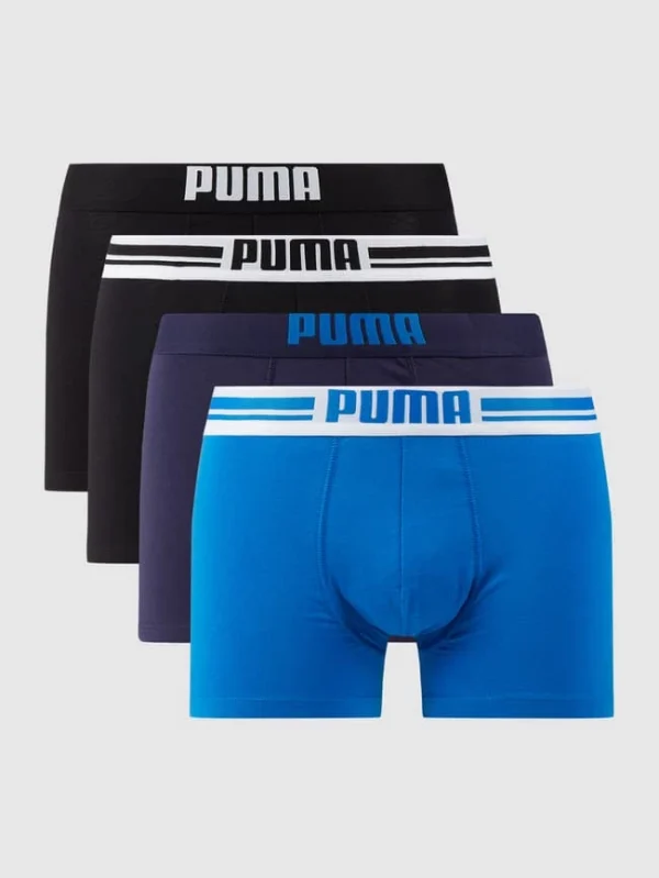 Blitzangebot ? Puma Trunks Mit Stretch-Anteil Im 4er-Pack – Royalblau ? 1