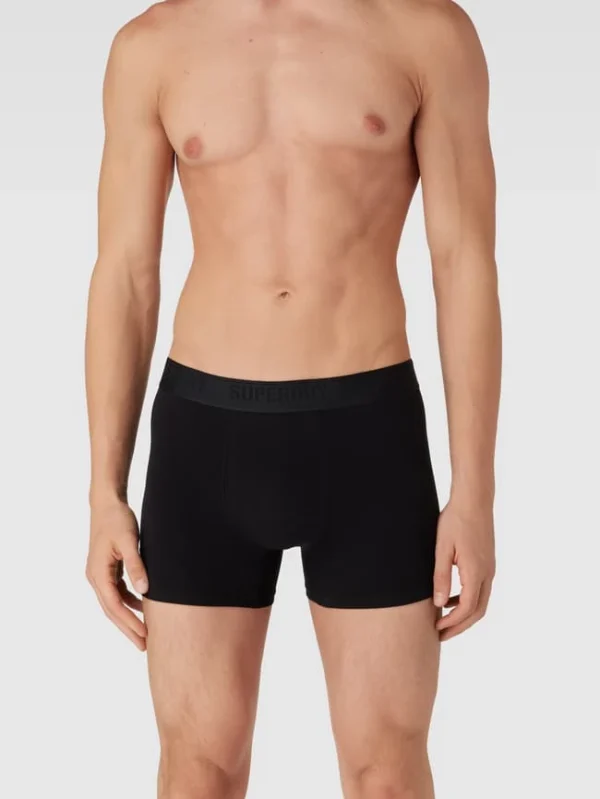 Am billigsten ? Superdry Trunks Mit Label-Details Im 3er-Pack – Mittelgrau Meliert ? 1