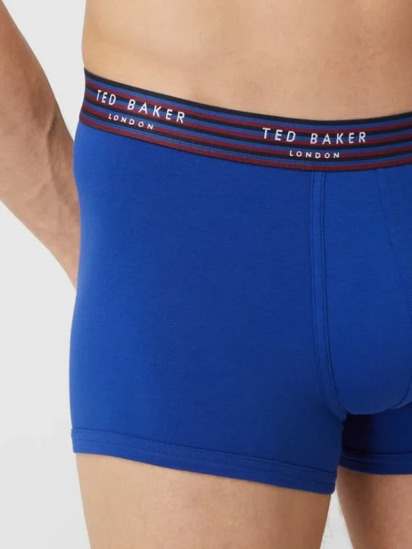 Brandneu ? Ted Baker Trunks Mit Stretch-Anteil Im 3er-Pack – Marineblau ? 6