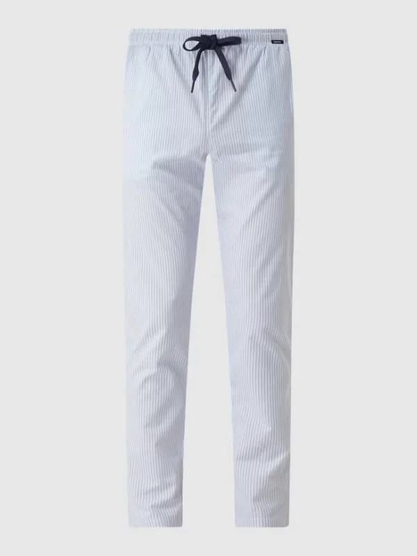Auslauf ? Skiny Pyjama-Hose Aus Baumwolle – Hellblau ? 3