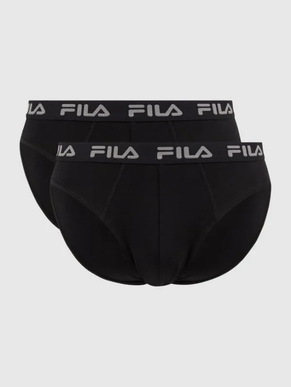 Aktion ? FILA Slip Mit Stretch-Anteil Im 2er-Pack – Schwarz ? 1