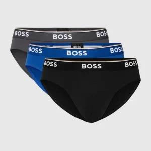 Auslauf ? BOSS Slip Mit Label-Details Im 3er-Pack Modell ‘Power’ – Royalblau ? 8