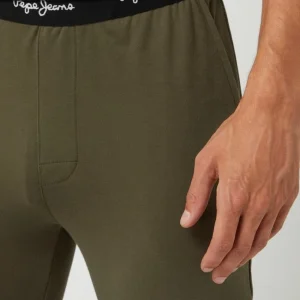 Billig ? Pepe ? Jeans Lounge-Hose Aus Baumwolle – Olivgrün ? 12
