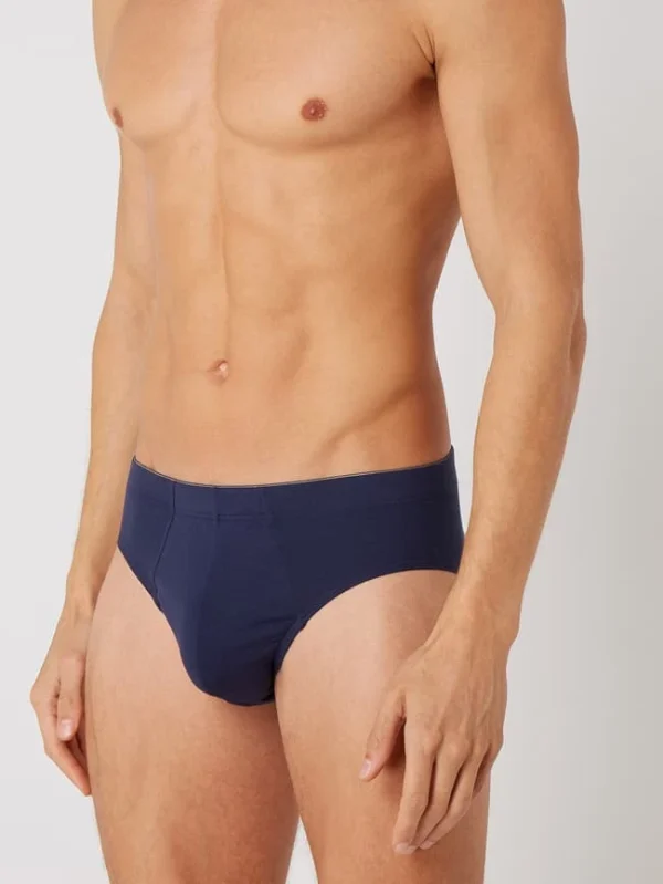 Aktion ❤️ Hanro Slip Mit Stretch-Anteil – Dunkelblau ? 4