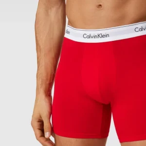 Top 10 ? Calvin Klein Underwear Trunks Mit Elastischem Logo-Bund Im 3er-Pack Modell ‘BRIEF’ – Rot ? 10