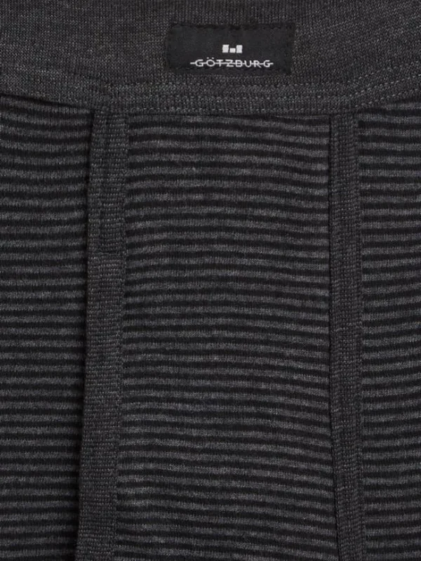 Neu ⭐ Götzburg Wäsche Long Johns Mit Elastischem Bund – Dunkelgrau ✨ 3