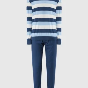 Budget ? Calida Pyjama Aus Baumwolle – Marineblau ✨ 8